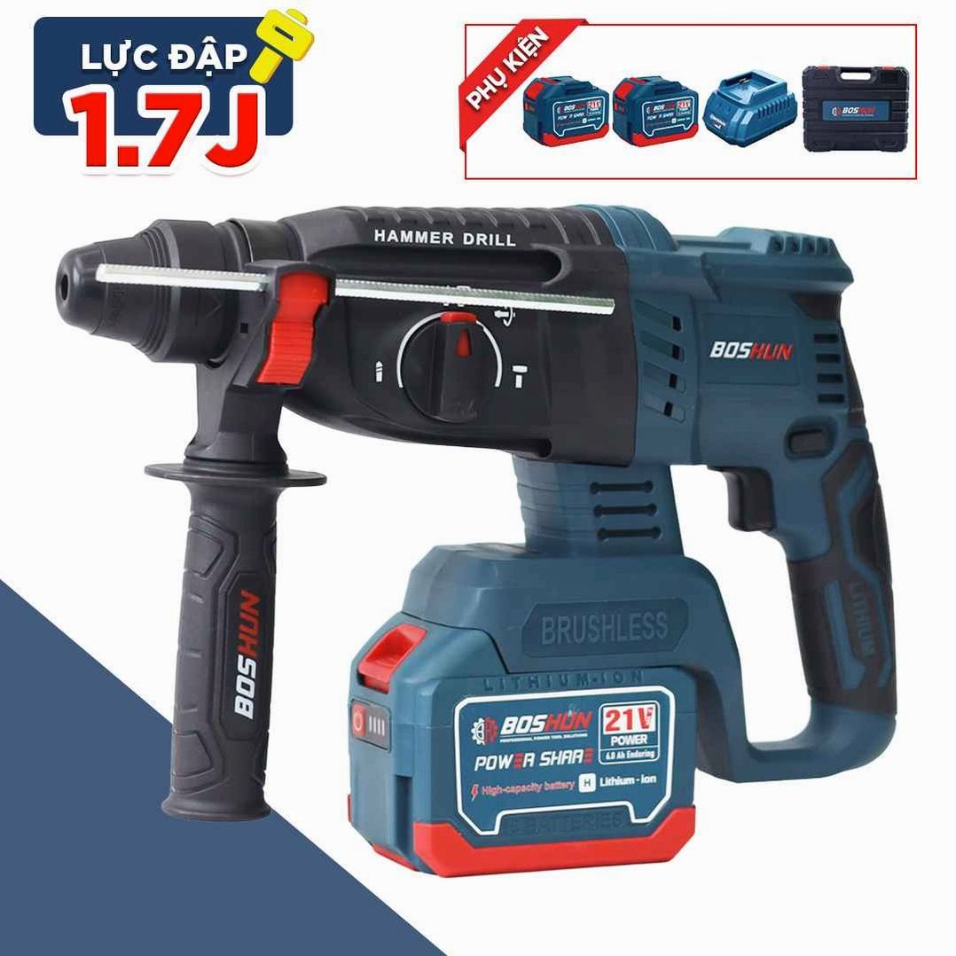 Máy đục bê tông Boshun BS-G2802H - Công suất lớn chuyên dụng công trình