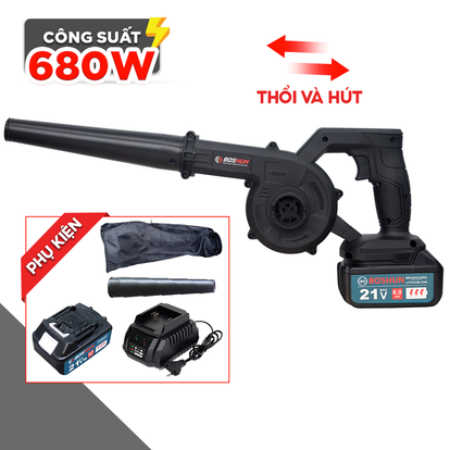 Máy thổi bụi, hút bụi boshun RB680W, công suất 680W, tốc độ gió cực mạnh